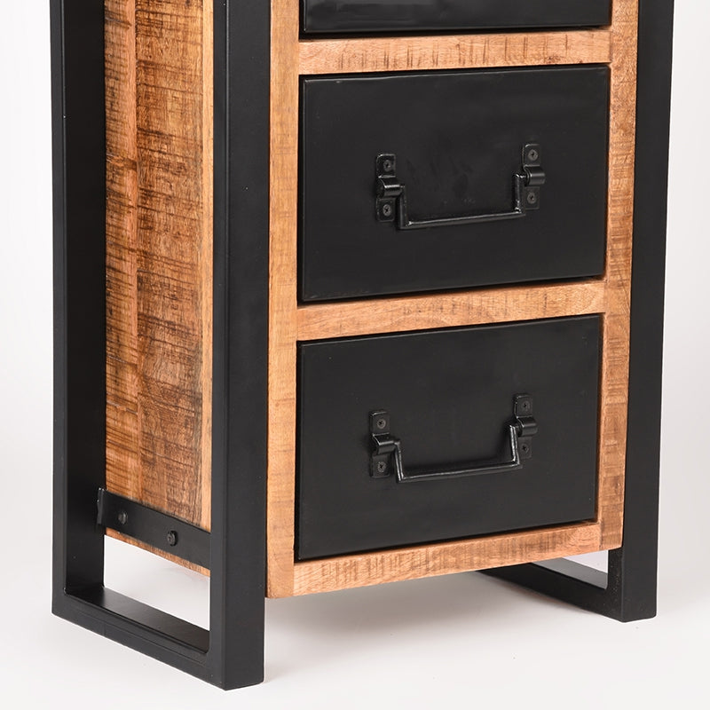 Ladekast Brussels - Rough - Mangohout - 75 cm