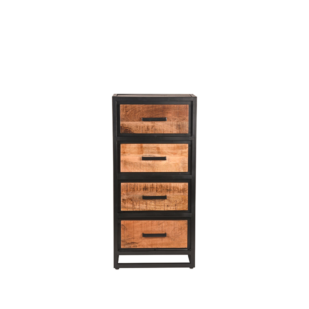 Ladekast Tampa - Rough - Mangohout