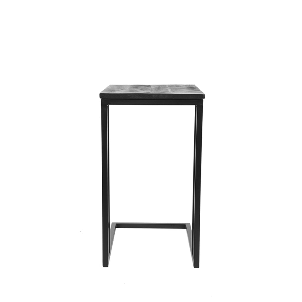 Bijzettafel Move - Zwart - Mangohout