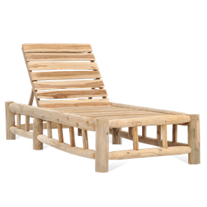 Ligstoel Barney Teak