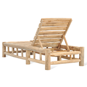 Ligstoel Barney Teak