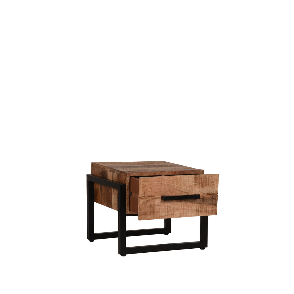 Salontafel Bolivia - Rough - Mangohout - 50 cm