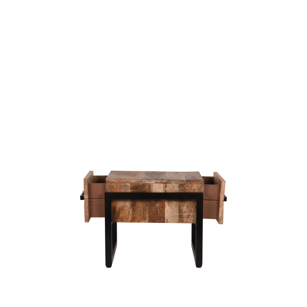 Salontafel Bolivia - Rough - Mangohout - 50 cm