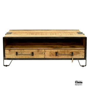 Salontafel Industrieel met Laden