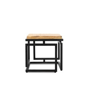 Salontafel met Geometrisch Onderstel