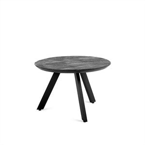 Salontafel Rond Berlin Zwart 80