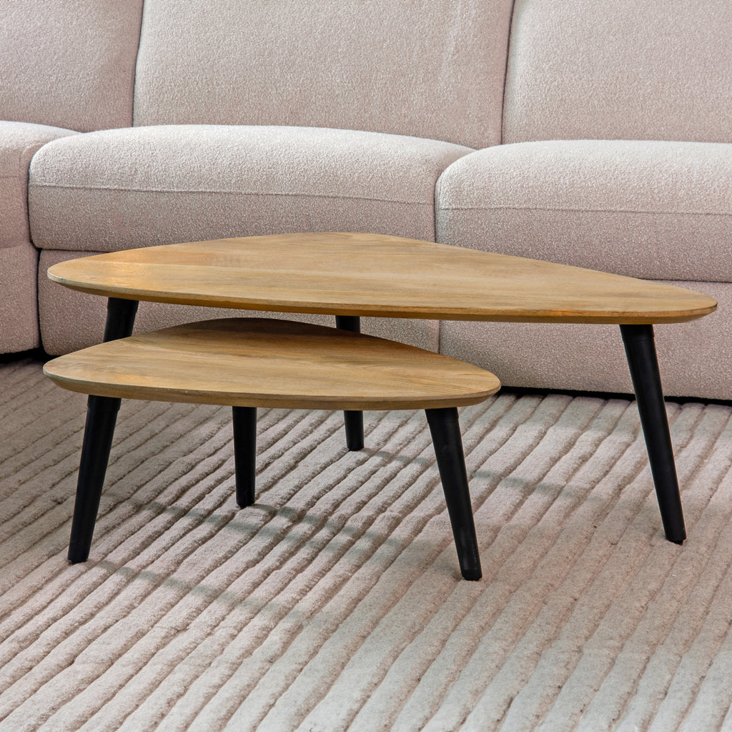 Salontafel Rock - Rough - Mangohout