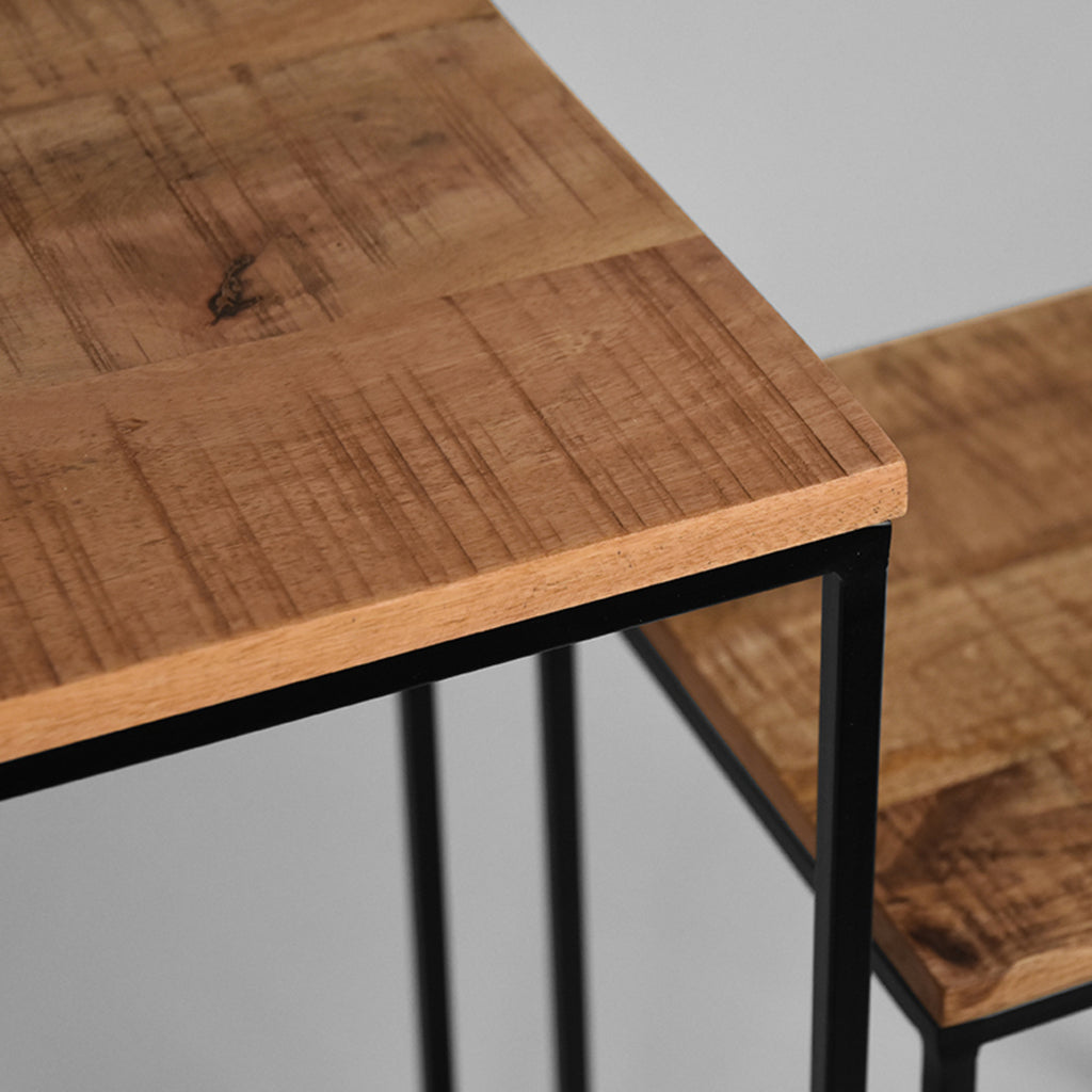 Bijzettafel Vintage - Rough - Mangohout