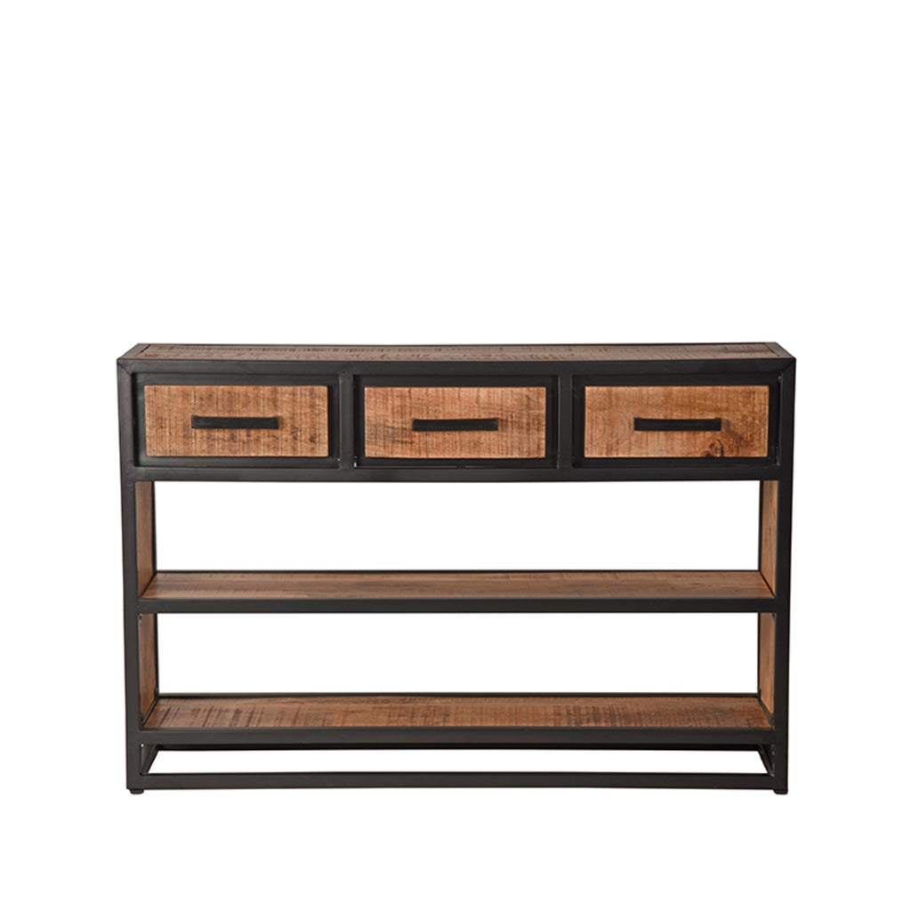 Sidetable Tampa - Rough - Mangohout