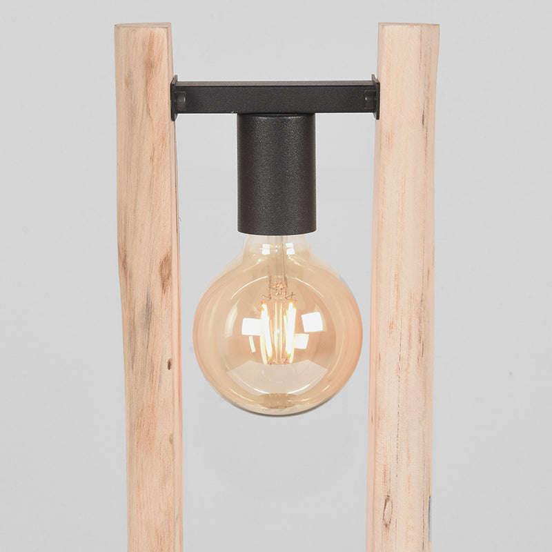 Tafellamp Woody - Rough - Hout
