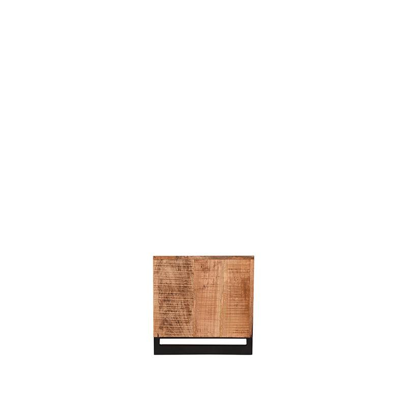 Tv-meubel Glasgow - Rough - Mangohout - 160 cm