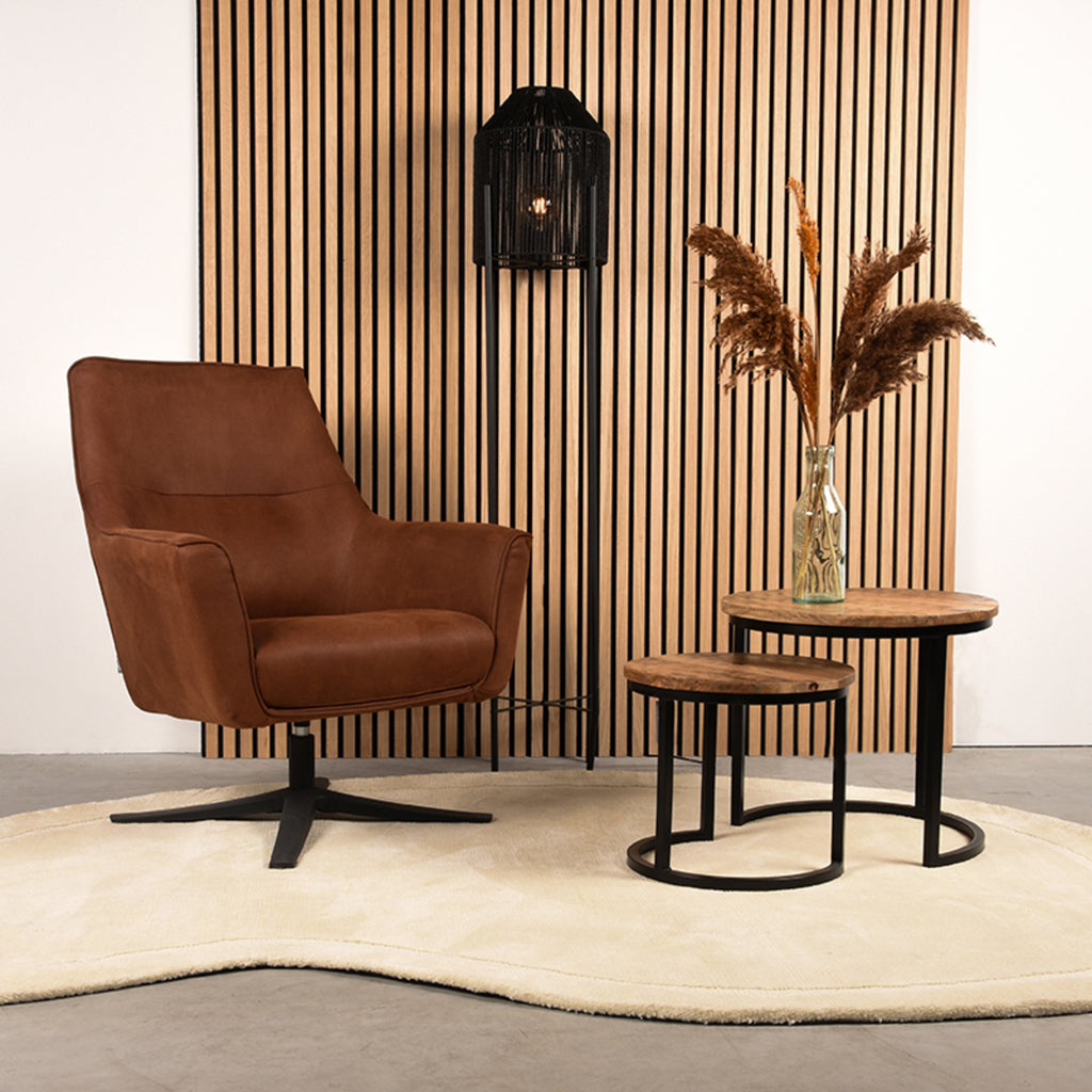 Vloerkleden Mody - Ivory - Synthetisch - 160x230 cm