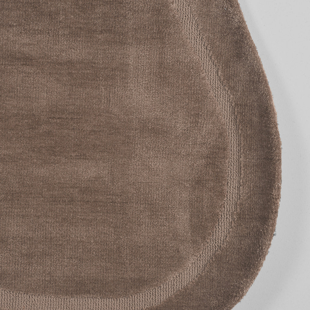 Vloerkleden Mody - Taupe - Synthetisch - 160x230 cm