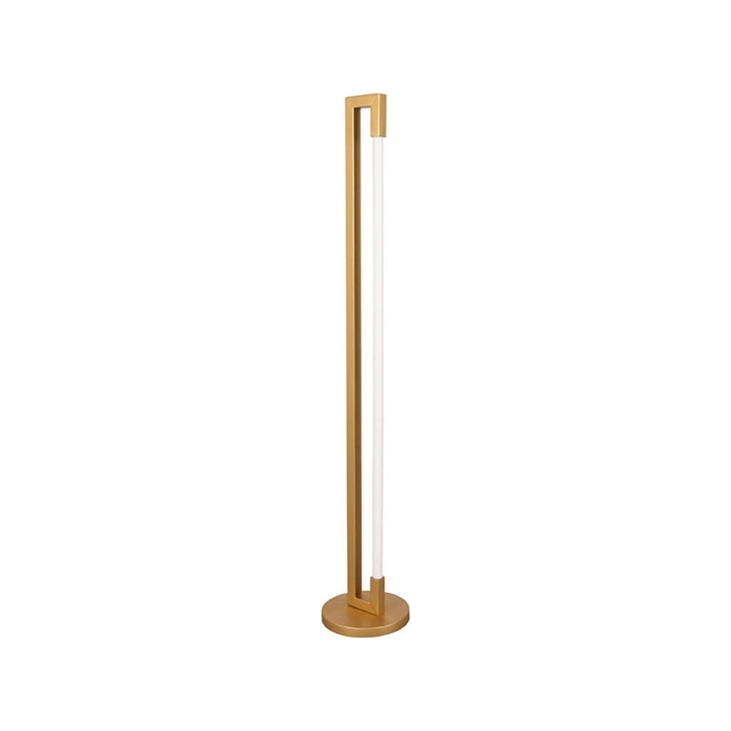 Vloerlamp Futuro - Antiek goud - Metaal