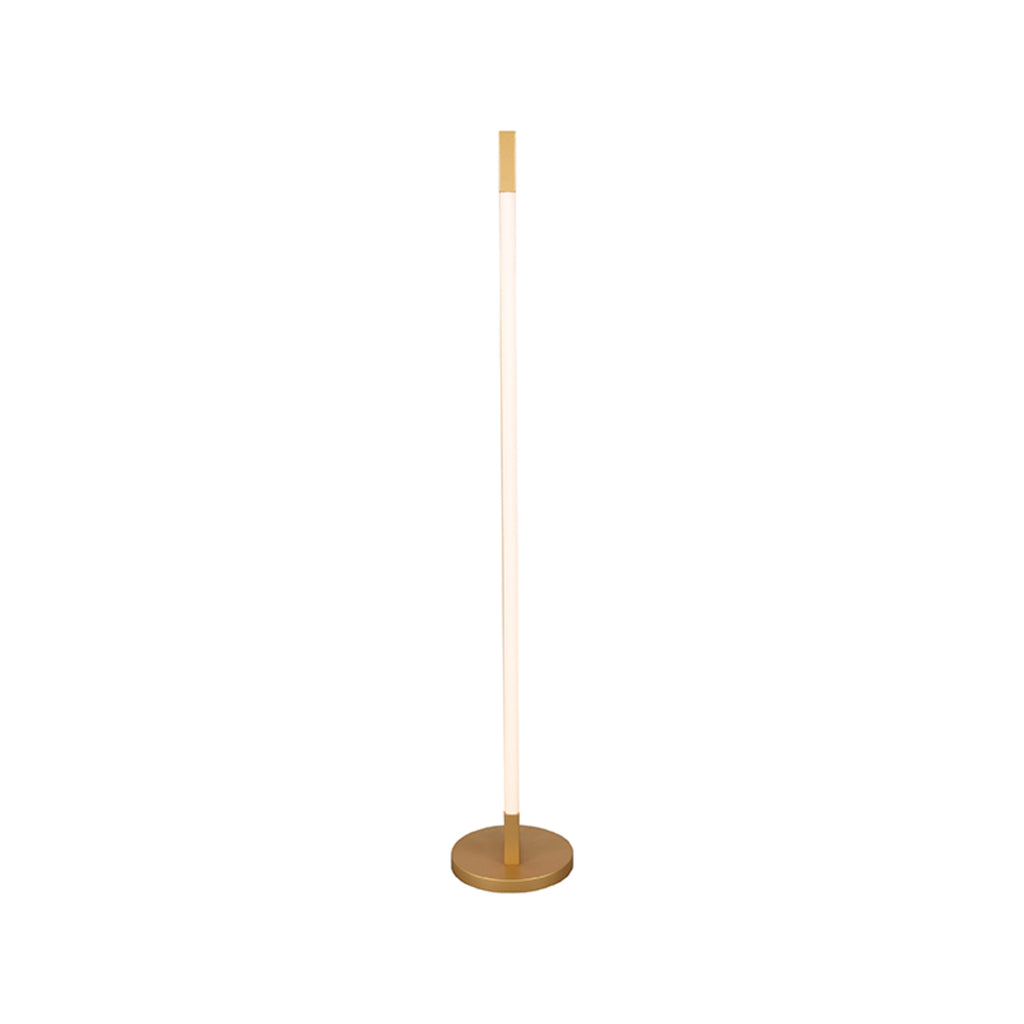 Vloerlamp Futuro - Antiek goud - Metaal
