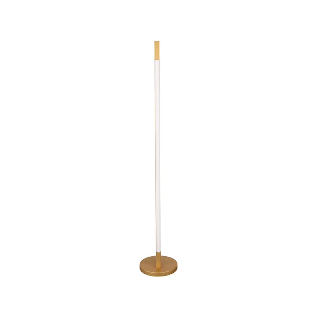 Vloerlamp Futuro - Antiek goud - Metaal