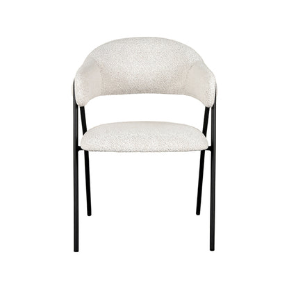 Eetkamerstoel Lowen - Ivory - Boucle