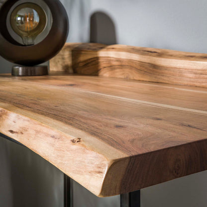 Bureau 110x60 live edge / Massief acacia naturel