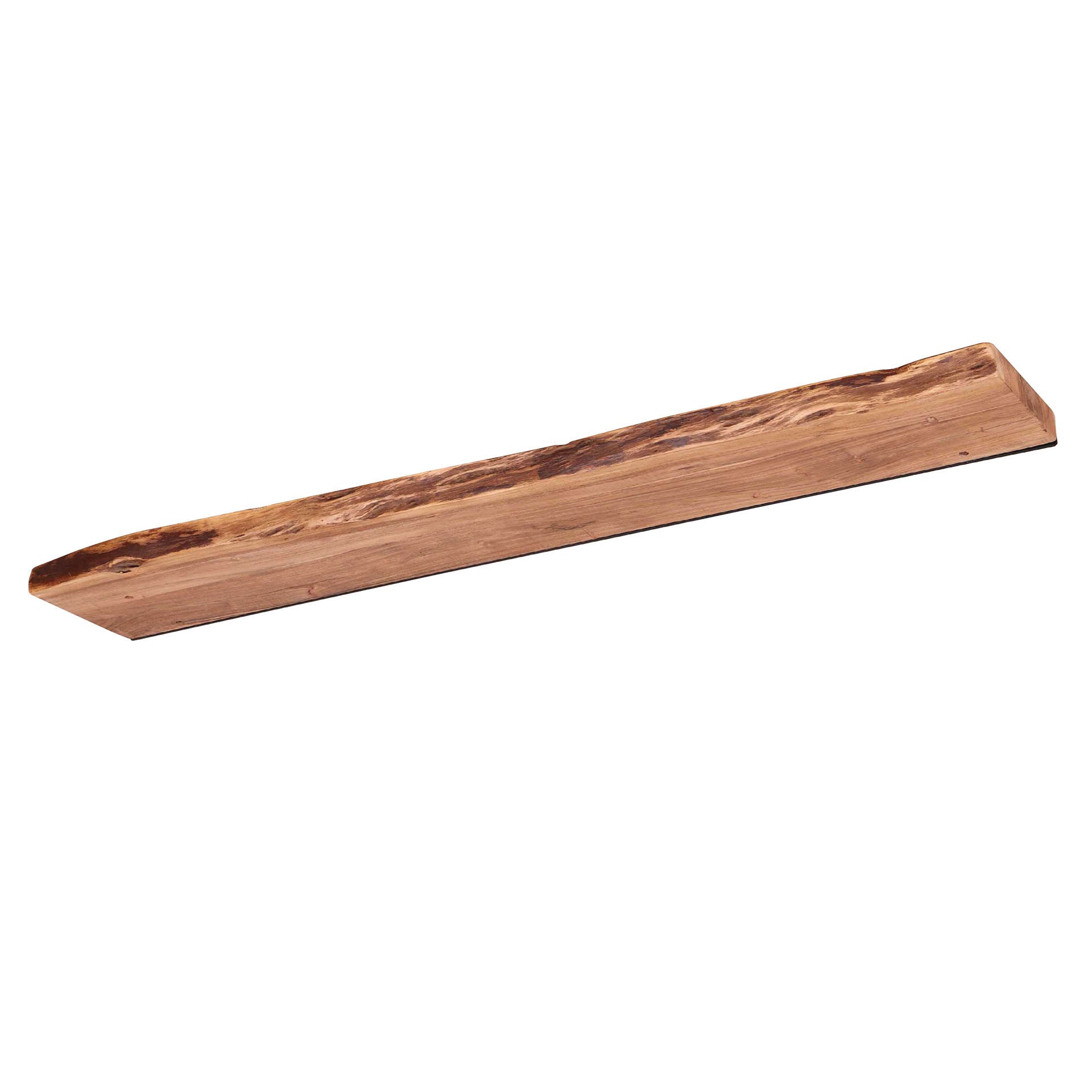 Wandplank 120 edge / Massief acacia naturel