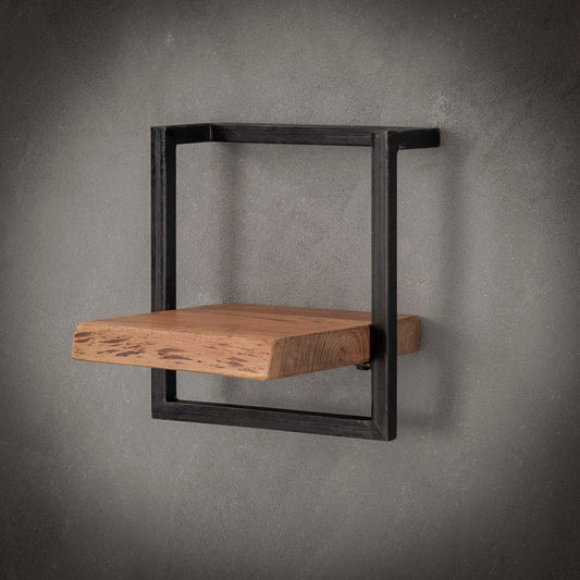 Wandplank Edge - 30x25x30 cm - Massief Acacia Naturel