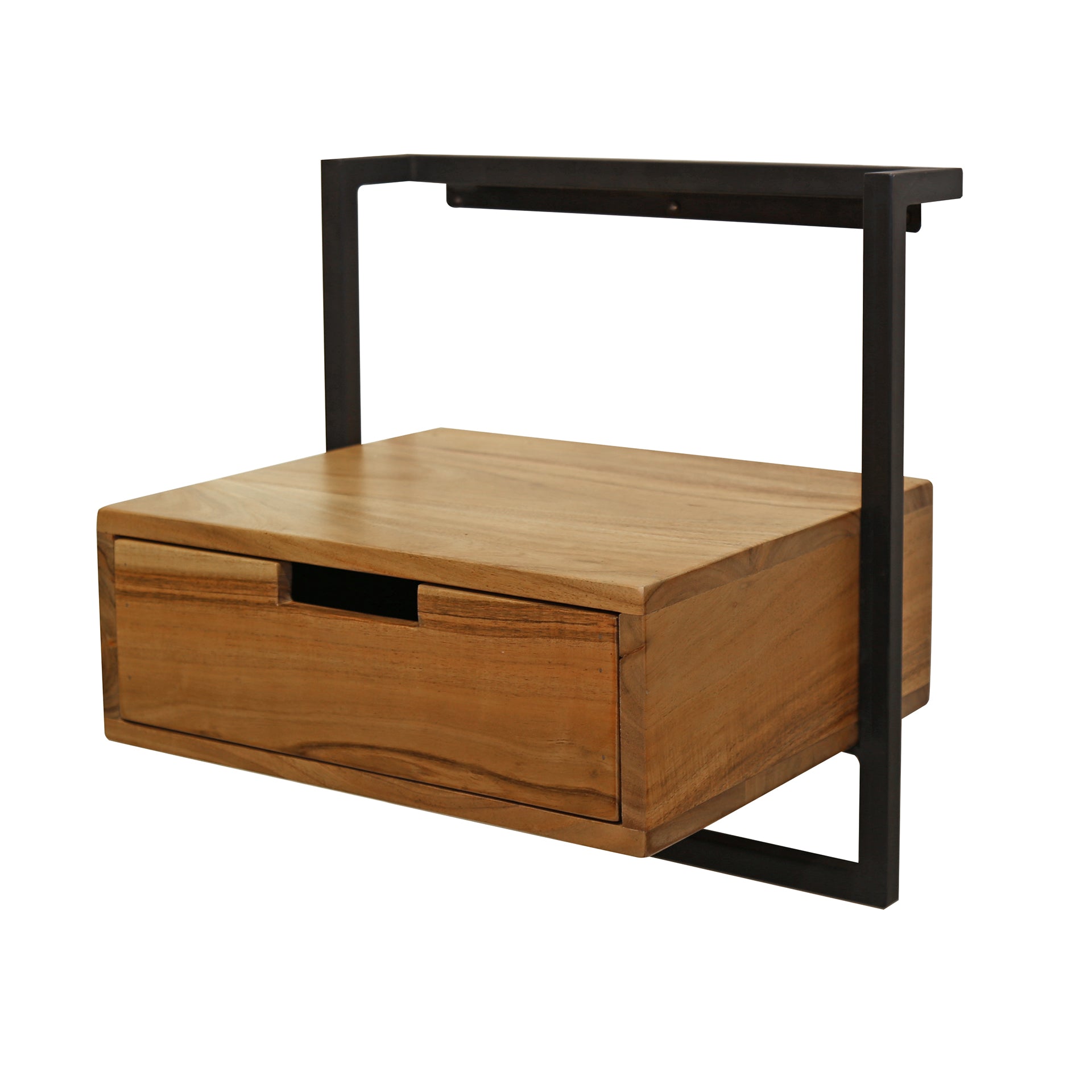 Nachtkastje air solid / Massief acacia naturel