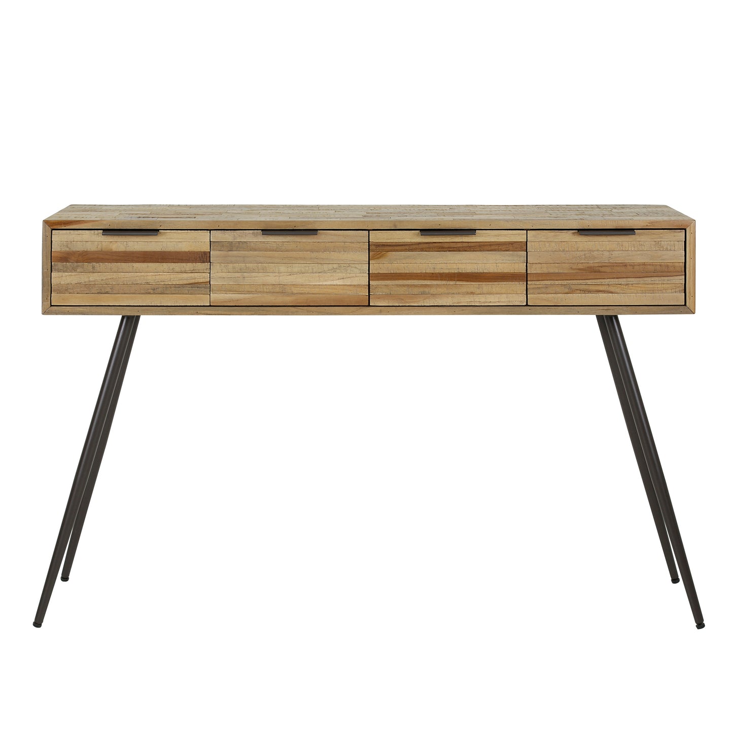 Haltafel 4L Teca strip / Teakhout verweerd