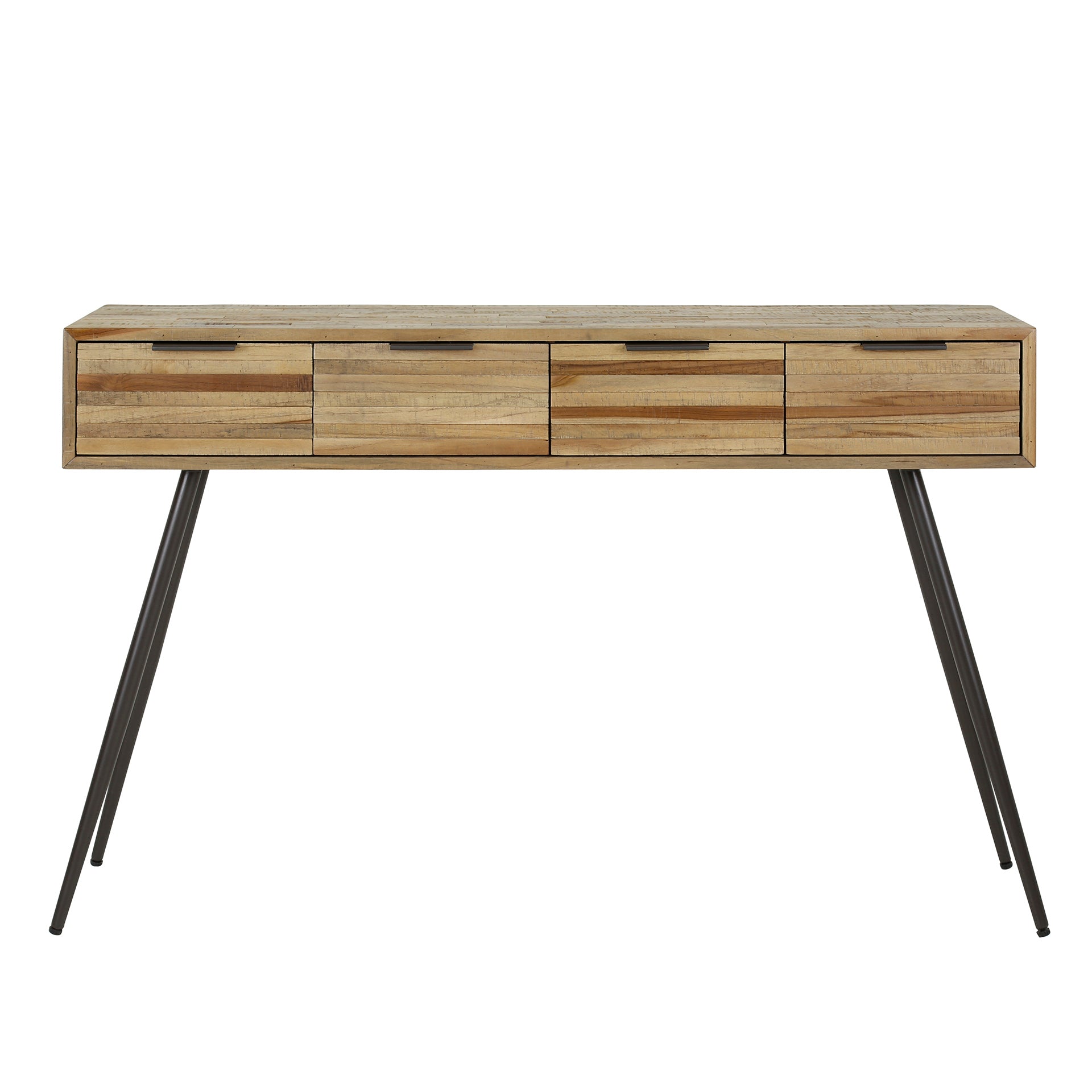 Haltafel 4L Teca strip / Teakhout verweerd
