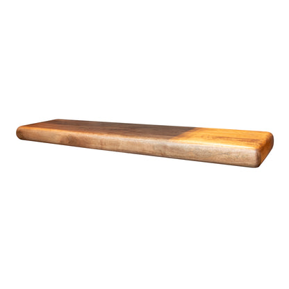 Wandplank 170 sleek / Massief mango zandkleur