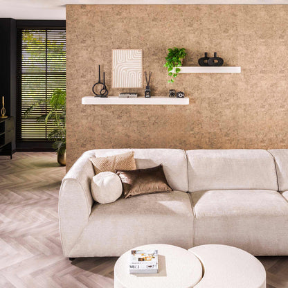 Wandplank 150cm stone / Marmer composiet
