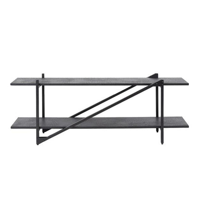 TV-meubel Piega - 140x35x51 cm - Grijs