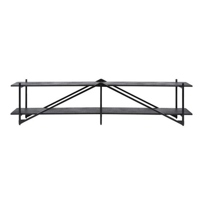 TV-meubel XL Piega - 220x35x51 cm - Grijs
