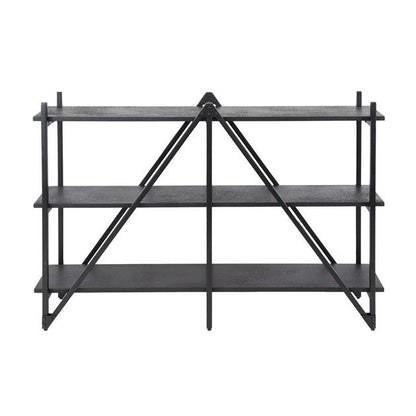 Wandrek 3-laags Piega - 130x35x85 cm - Grijs