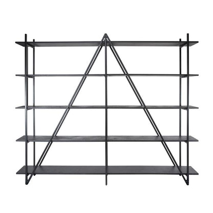 Wandrek XL 5 Laags Piega - 220x35x181 cm - Grijs