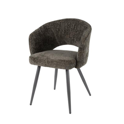 Armstoel salon verpakt per 2 Tissee Cargo - 58x56x81 cm - Bruin