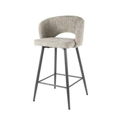 Barstoel Salon verpakt per 2 Tissee Cargo - 51x50x94 cm - Zandkleur