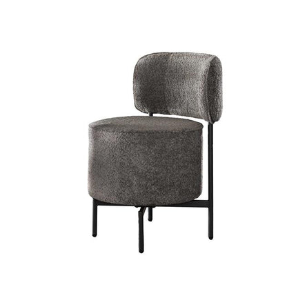 Stoel Cocktail Boucle Draaibaar verpakt per 2 - 51x61x82 cm - Boucle Grijs