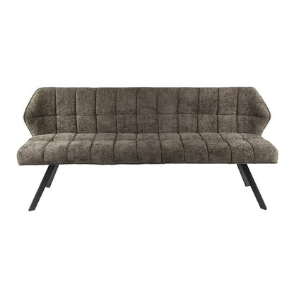 Eetkamerbank Raster Rich Taupe - 180 x 58 x 81 cm