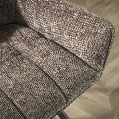 Armstoel Pull Draaibaar verpakt per 2 - Rich Taupe - 61x62x83 cm