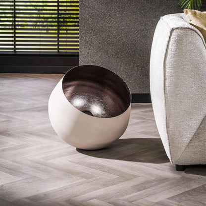 Tafellamp Ø50 basket XL / Natural grey