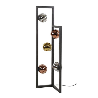 Vloerlamp 5L Stellar - 30x30x130 cm - Artic zwart