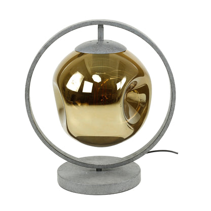 Tafellamp 1L stellar / Oud zilver