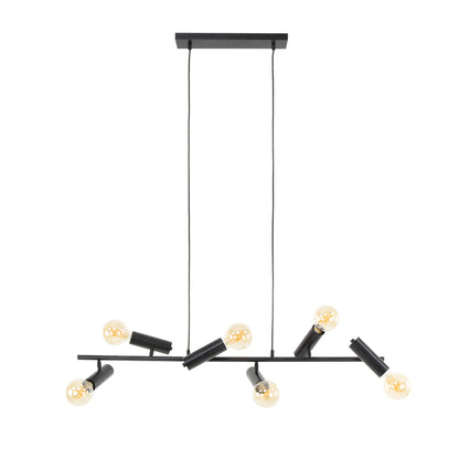 Hanglamp 6L point / Charcoal