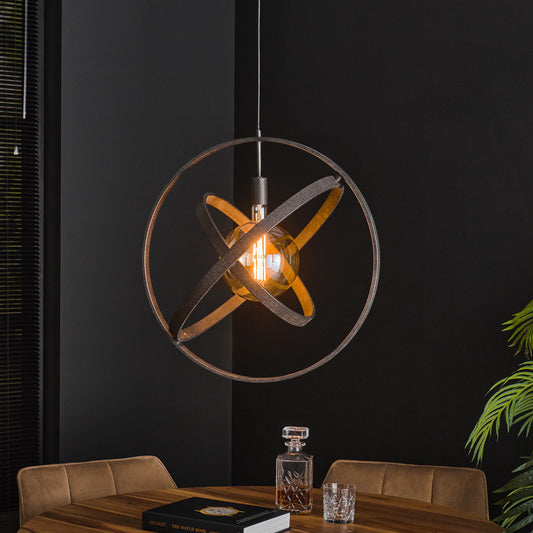 Hanglamp van 1 Lamp Galaxy - 55x55x150 cm - Artic zwart
