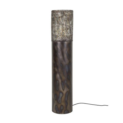 Vloerlamp Ø25 Cilinder - 25x25x120 cm - Zwart bruin