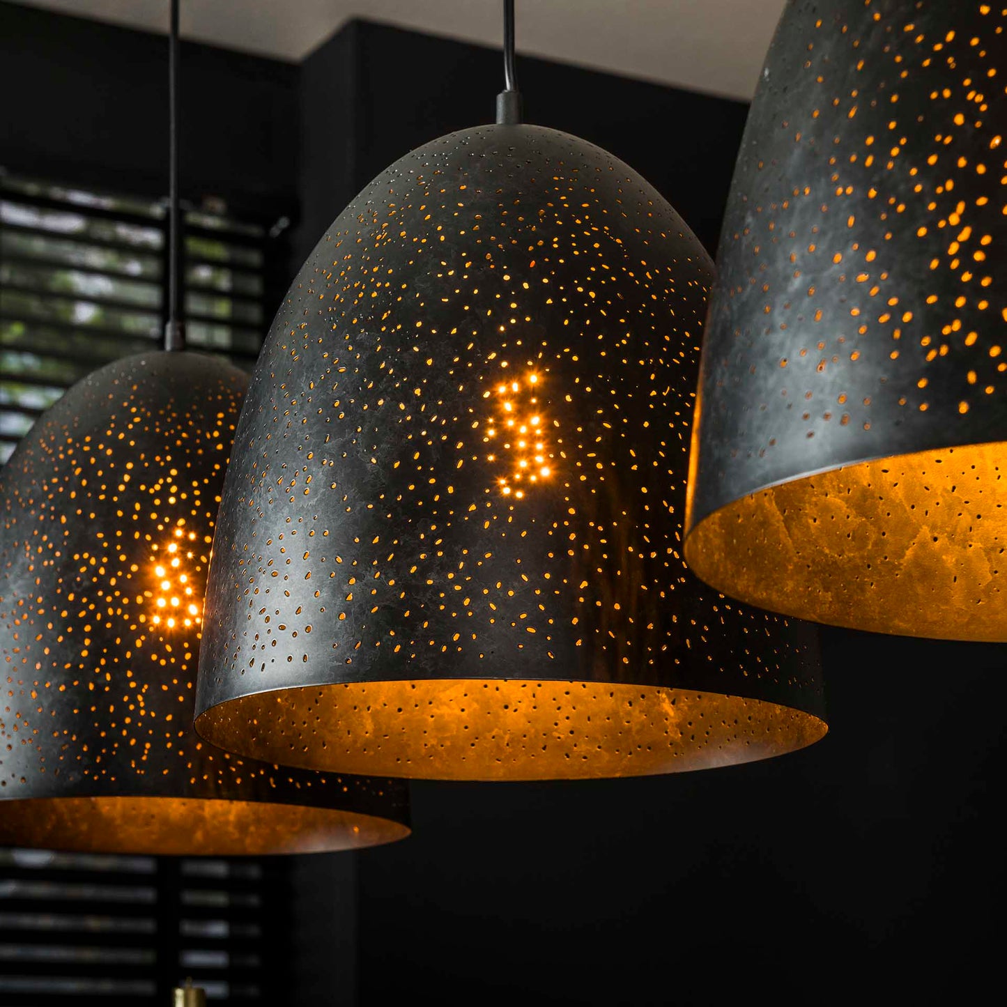 Hanglamp kosmos 3L / Charcoal