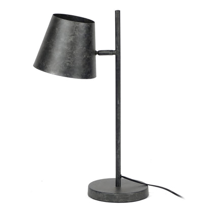 Tafellamp 1L verstelbare metalen kap / Charcoal