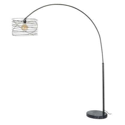 Booglamp Ø45 curl / Charcoal