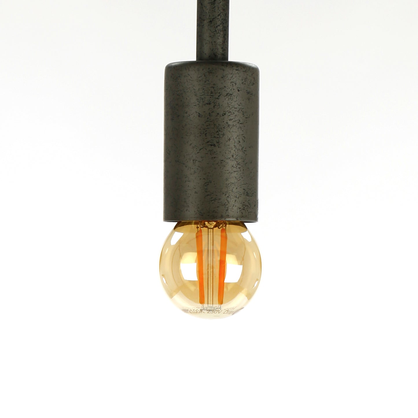 Lichtbron LED [G45] filament bol Ø4 5 - E27 4W 2100K 280lm dimbaar / Amberkleurig glas