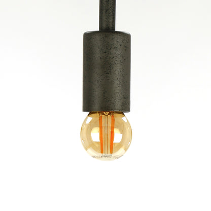 Lichtbron LED [G45] filament bol Ø4 5 - E27 4W 2100K 280lm dimbaar / Amberkleurig glas