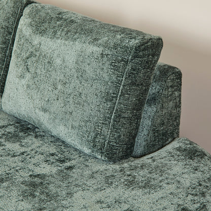 MySofa Alma | 2,5 zits + Divan Rechts | Green